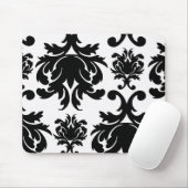  formele zwarte damp muismat (Met muis)