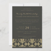 FORMELE ZWARTE GOLD DAMASK CLASSIC WORKSHOP EVAL KAART (Voorkant)