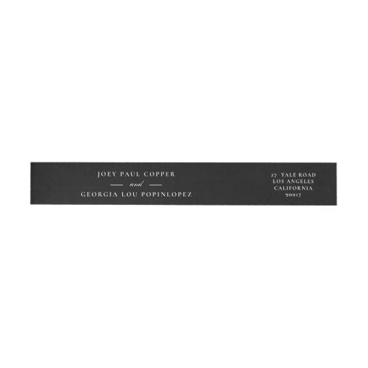 Formele zwarte smoking retouradres voor bruiloft (Individueel)