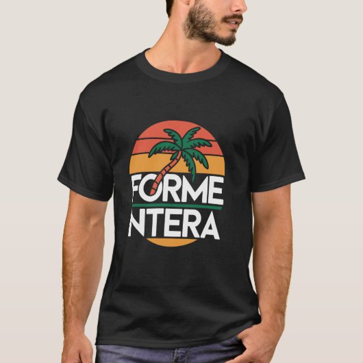 Formentera Balearen T-shirt (Voorkant)