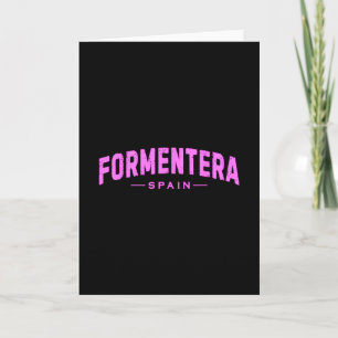 Formentera Spanje Learic Eilanden Vakantie Zomer W Kaart
