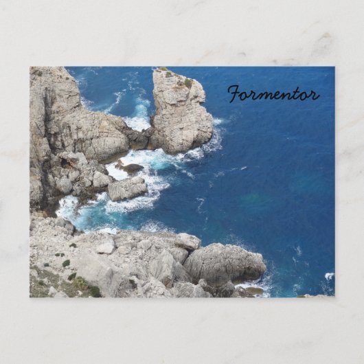 formentor briefkaart (Voorkant)