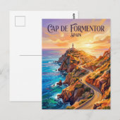 Formentor-schiereiland Spanje Briefkaart (Voorkant / Achterkant)