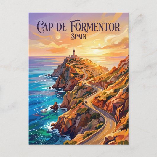 Formentor-schiereiland Spanje Briefkaart (Voorkant)