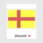 Former flag of the Orkney Islands, Scotland Sticker (Vel)