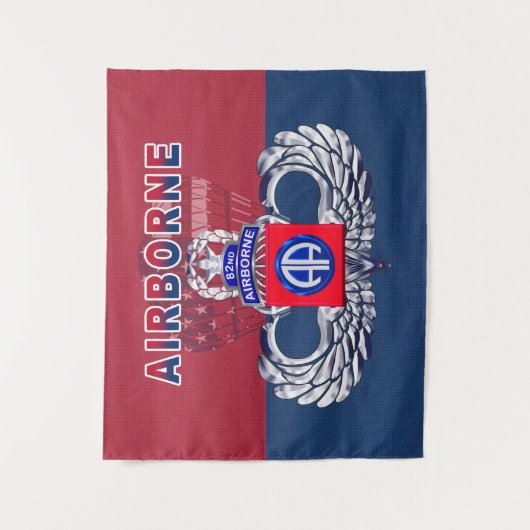 Formidable 82nd Airborne Division Wandkleed (Voorkant)