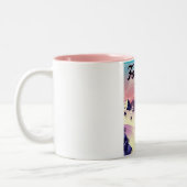 Formigal Aragon Spain ski poster. Tweekleurige Koffiemok (Links)