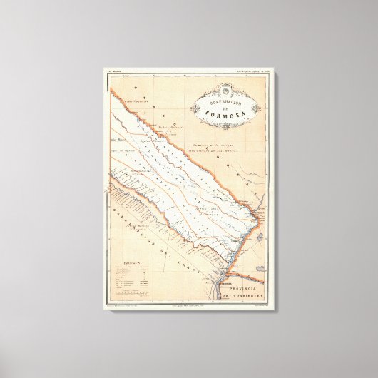 Formosa, Argentinië Canvas Afdruk (Voorkant)