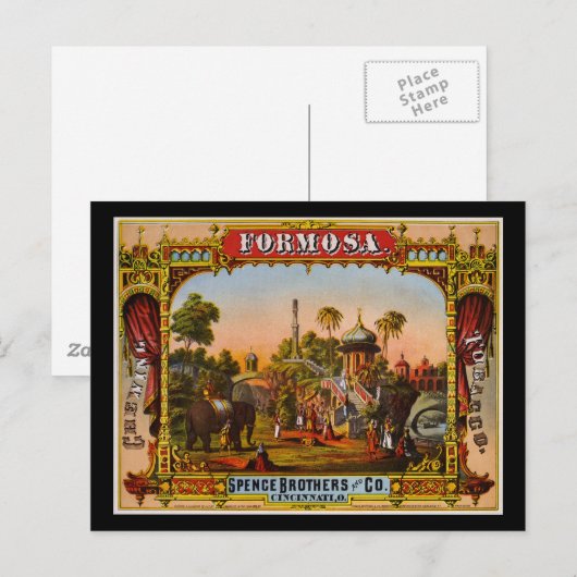 Formosa-kauwtabak Briefkaart (Voorkant / Achterkant)