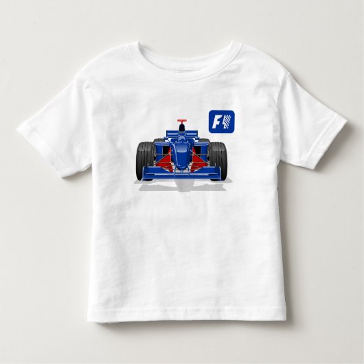 Formula 1 race car kinder shirts (Voorkant)