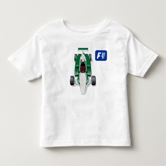 Formula 1 race car kinder shirts (Voorkant)