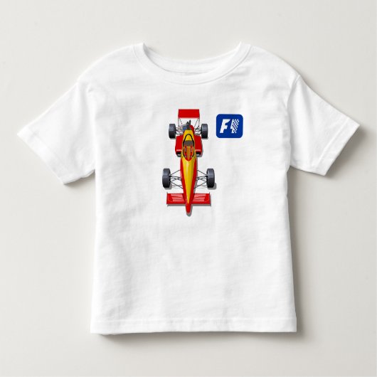 Formula 1 race car kinder shirts (Voorkant)