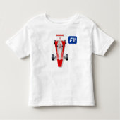 Formula 1 race car kinder shirts (Voorkant)