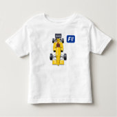 Formula 1 race car kinder shirts (Voorkant)