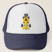 Formula 1 race car trucker pet (Voorkant)