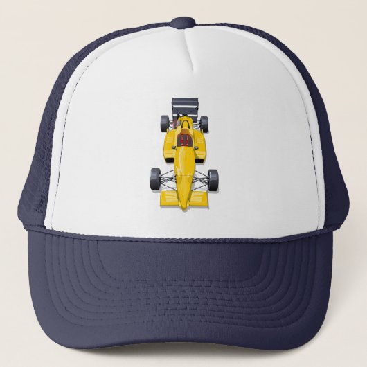 Formula 1 race car trucker pet (Voorkant)