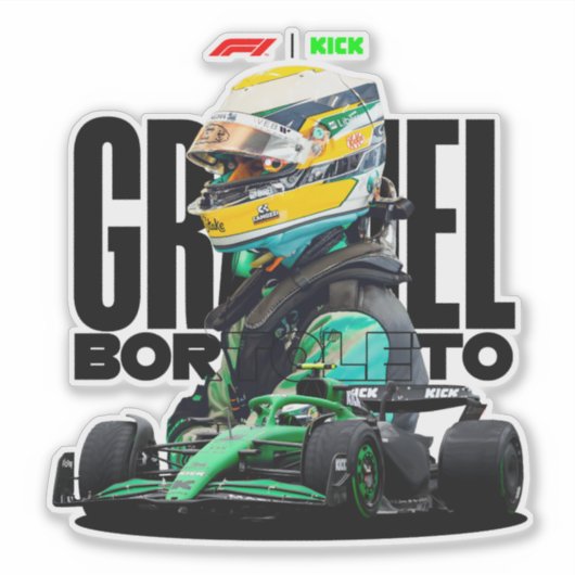 Formula 1 Race Sticker (Voorkant)