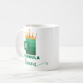 FORMULA koningin Funny Accountant gift sarcastisch Koffiemok (Voorkant links)