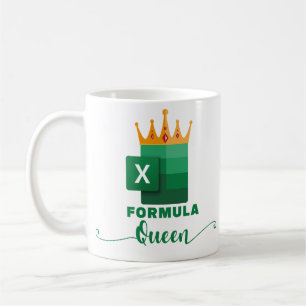 FORMULA koningin Funny Accountant gift sarcastisch Koffiemok