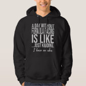 Formula Racing grappig geschenk Hoodie (Voorkant)
