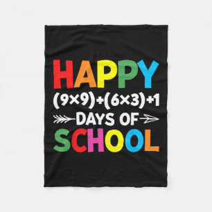 Formule 100 dagen schoolplezier Wiskunde leraar 10 Fleece Deken