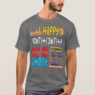Formule 100 dagen wiskunde van het Shirt van de sc