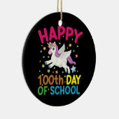 Formule 100 dagen wiskunde van leerkracht Leerster Keramisch Ornament (Rechts)