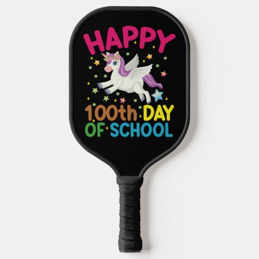 Formule 100 dagen wiskunde van leerkracht Leerster Pickleball Paddle (Voorkant)