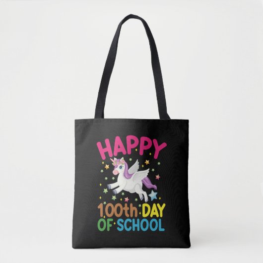 Formule 100 dagen wiskunde van leerkracht Leerster Tote Bag (Voorkant)