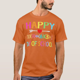 Formule 100 dagen wiskunde van schooljongens Meisj T-shirt