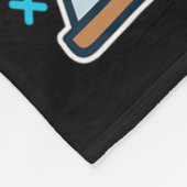 Formule 100 schooldagen Happy 100th Day of School Fleece Deken (Hoek)