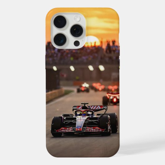 Formule 1 Auto iPhone Hoesje 15 Pro Max Case (Achterkant)