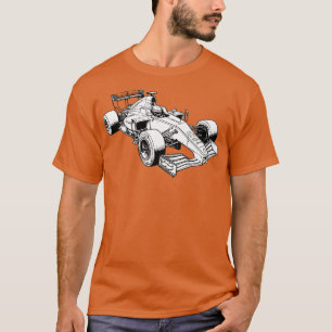 Formule 1-auto t-shirt