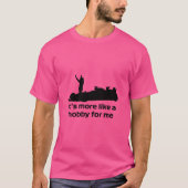 Formule 1 Kimi Raikkonen - Het is meer een hobby T-shirt (Voorkant)