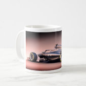 Formule 1 raceauto koffiemok (Voorkant links)