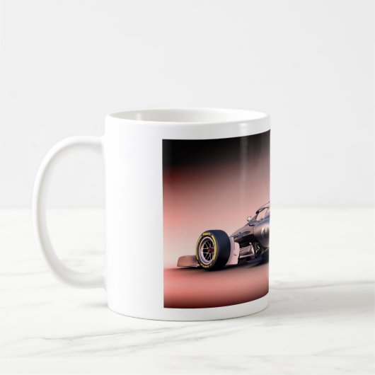 Formule 1 raceauto koffiemok (Links)