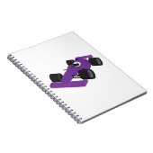 Formule 1 Raceauto Notitieboek (Rechterzijde)