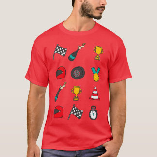 Formule 1-racer t-shirt