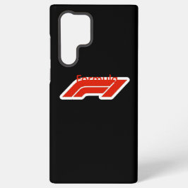 Formule 1 Racing Logo Matzwart Hoesje - Sle Samsung Galaxy Hoesje