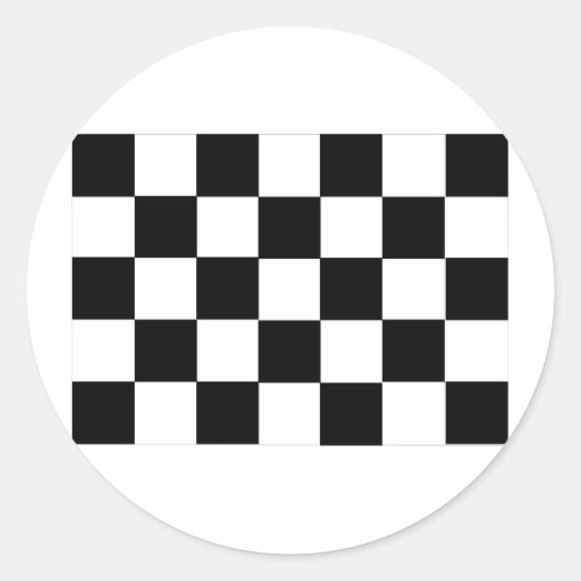 formule 1 ronde sticker (Voorkant)