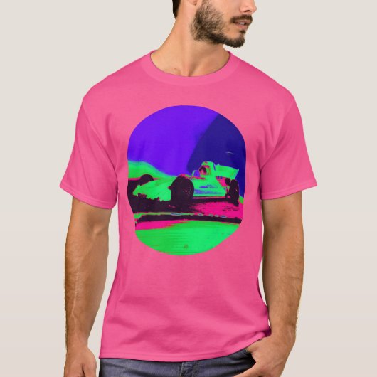 Formule 1 sportauto vriend t-shirt (Voorkant)
