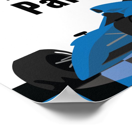 Formule 1 van de geboorte poster (Hoek)