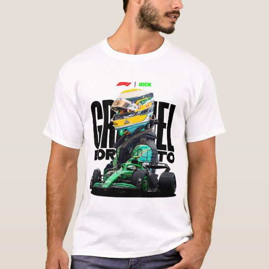 Formule 1-wedstrijd t-shirt (Voorkant)