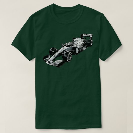 Formule 1 Zilveren Pijl T-shirt (Design voorkant)