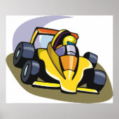 Formule 5 Poster voor raceauto's (Voorkant)