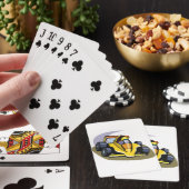 Formule 5 raceauto pokerkaarten (Insitu)