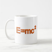 Formule E=mc2 Koffiemok (Links)