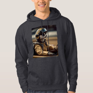 Formule Fun: Professioneel Meerkat autocoureur Hoodie
