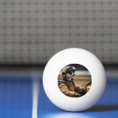 Formule Fun: Professioneel Meerkat autocoureur Pingpongbal (Net)