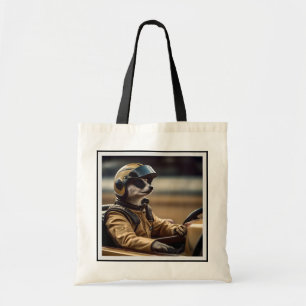 Formule Plezier: Professioneel Stokstaartje Raceau Tote Bag